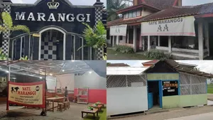 Sate Maranggi Tasikmalaya - Sate di Taman Harapan, Tasikmalaya
